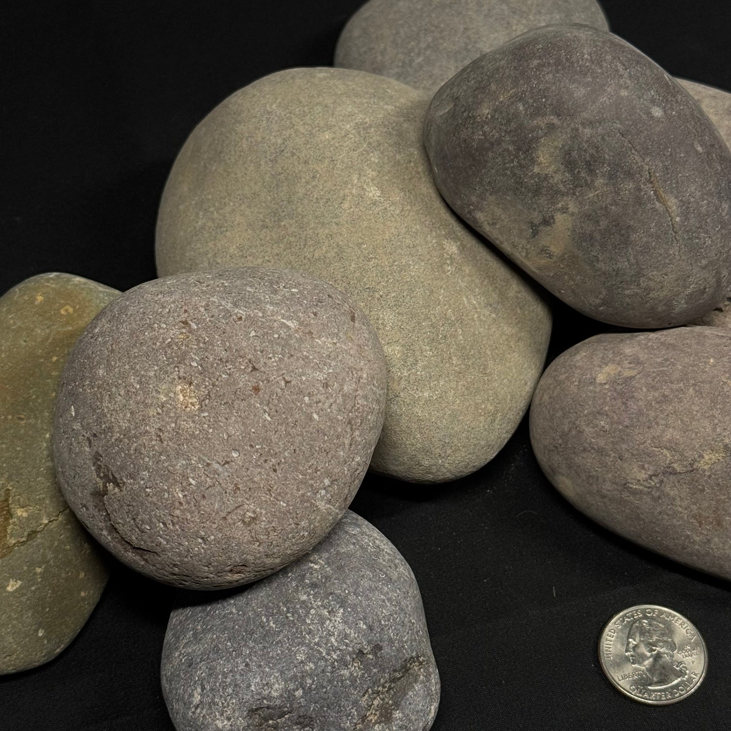 Mexican Beach Stones - Red