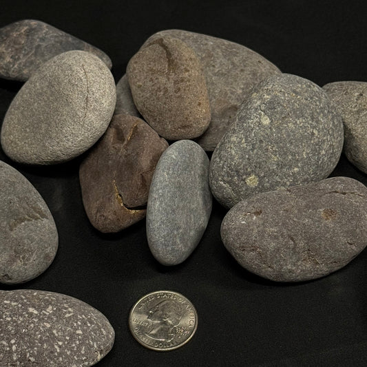 Mexican Beach Stones - Red