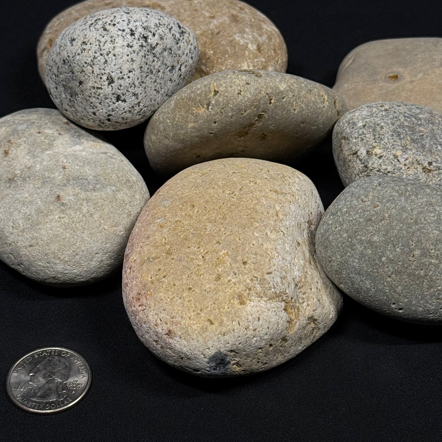 Mexican Beach Stones - Buff